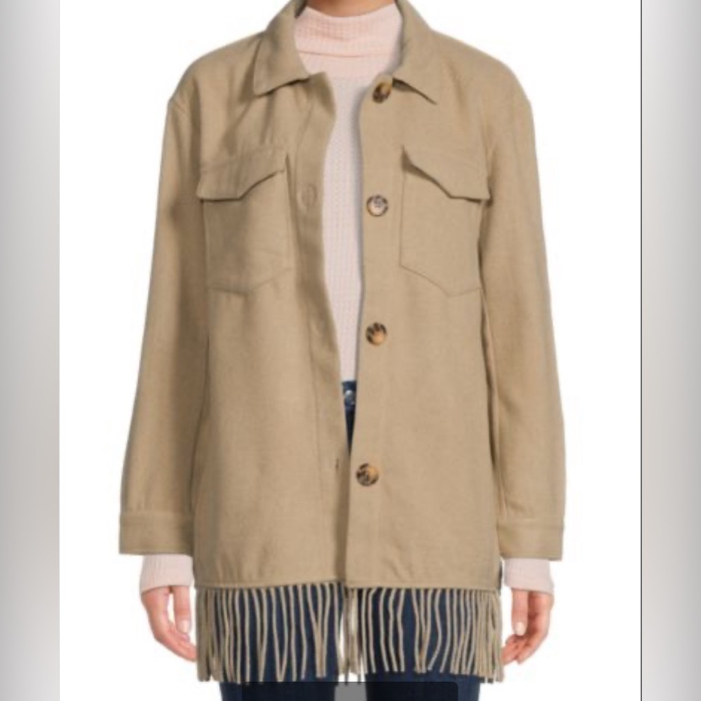 Laundry By Shelli Segal Jacket Camel Size M